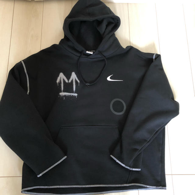 NIKE off-white ナイキ パーカー オフホワイト　XL