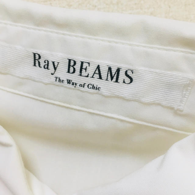 Ray BEAMS(レイビームス)のRay BEAMS 白シャツ レディースのトップス(シャツ/ブラウス(長袖/七分))の商品写真