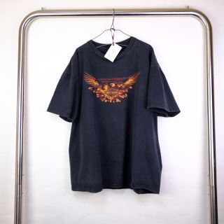 ハーレーダビッドソン(Harley Davidson)のUSA古着　90s Harley-Davidson　Tシャツ　3X ハーレー(Tシャツ/カットソー(半袖/袖なし))