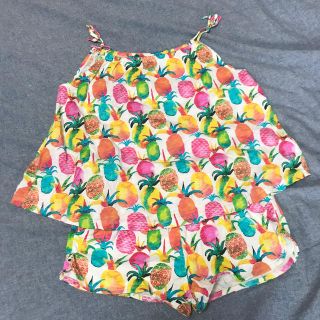 ザラキッズ(ZARA KIDS)の⭐︎お値下げ⭐︎Zara girls キャミソール＆ショートパンツ　セットアップ(Tシャツ/カットソー)