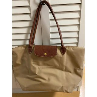 ロンシャン(LONGCHAMP)のロンシャン　ベージュ(トートバッグ)