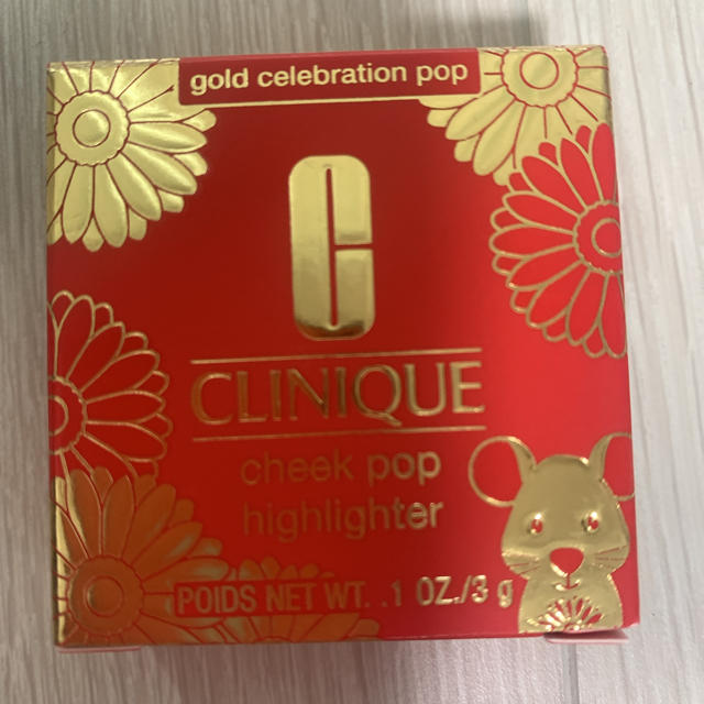 CLINIQUE(クリニーク)の新品未使用  クリニーク　チークポップハイライター  Gold コスメ/美容のベースメイク/化粧品(フェイスカラー)の商品写真