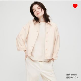 ユニクロ(UNIQLO)のジャージーリラックスジャケット(ミリタリージャケット)