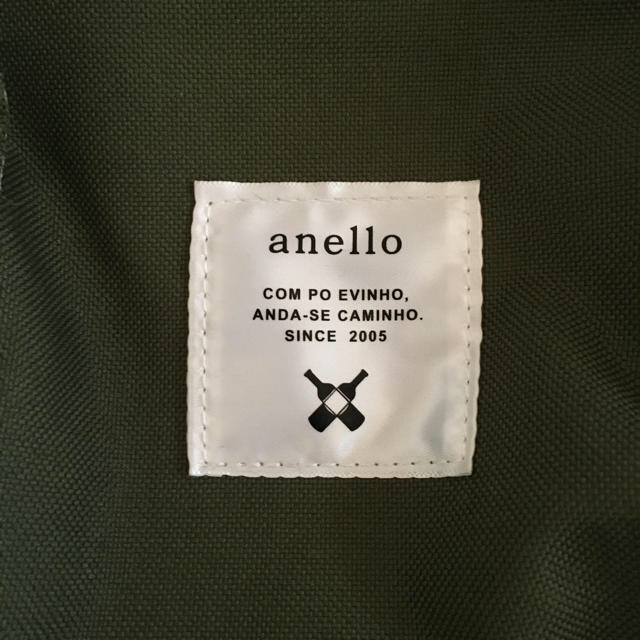 anello(アネロ)のanello リュックサック　カーキ レディースのバッグ(リュック/バックパック)の商品写真