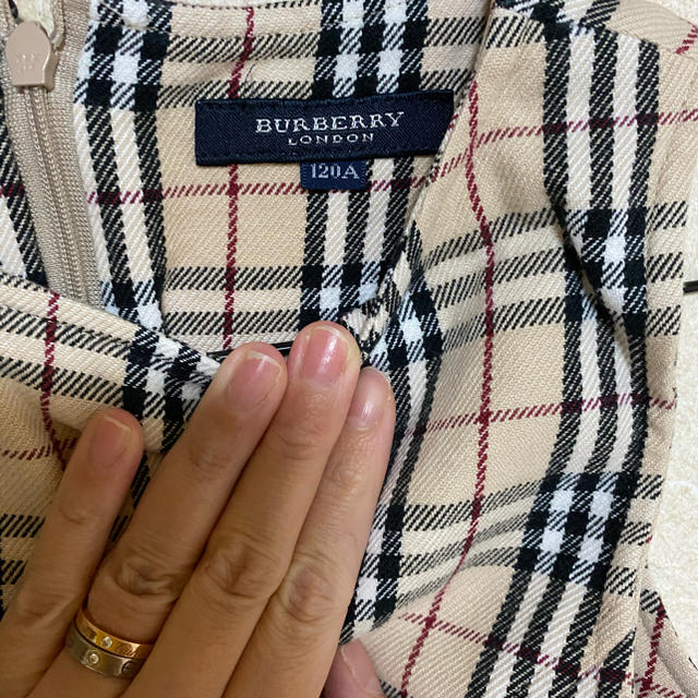 BURBERRY(バーバリー)の美品　バーバリー　ワンピース キッズ/ベビー/マタニティのキッズ服女の子用(90cm~)(ワンピース)の商品写真