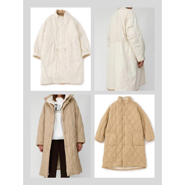 moussy(マウジー)のMOUSSY今季REVERSIBLE PUFFER MOD’S 19,580円 レディースのジャケット/アウター(モッズコート)の商品写真