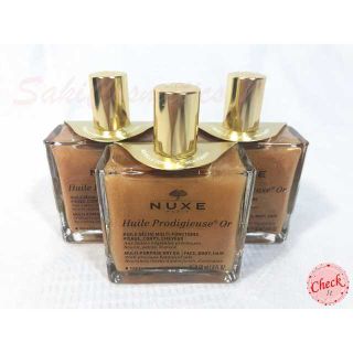 《NUXE》プロディジュー ゴールドオイル 50ml ×3 正規品 送料無料☆(ボディオイル)