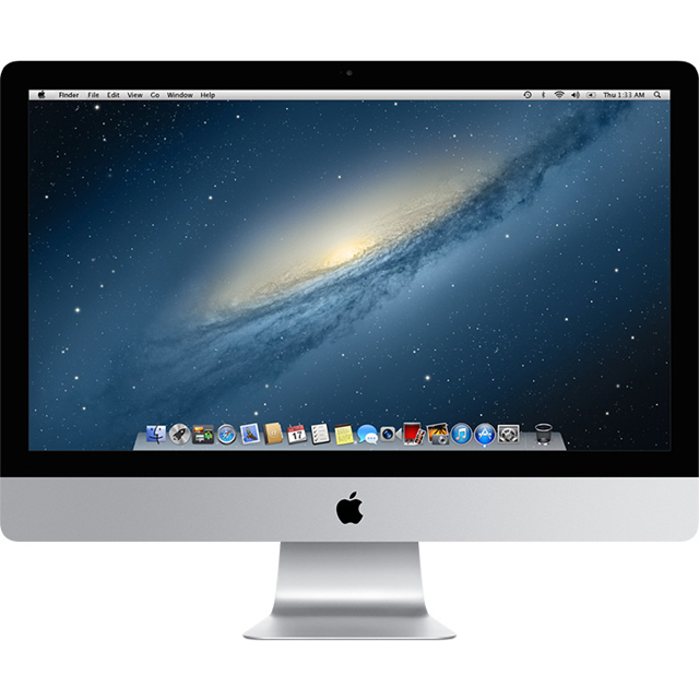 Apple(アップル)のiMac 27インチ 2012 late キーボード・トラックパッド付き スマホ/家電/カメラのPC/タブレット(デスクトップ型PC)の商品写真