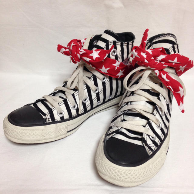 CONVERSE - コンバース オールスター ハイカット白黒の通販 by