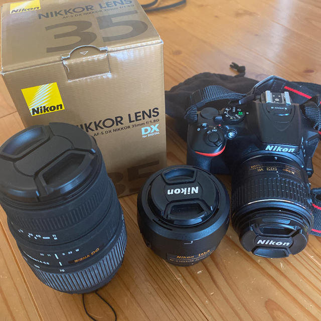 Nikon D5500本体とレンズセット