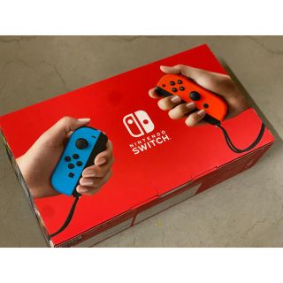 ニンテンドウ(任天堂)の【新品未開封】Nintendo Switch 本体　新型　ニンテンドースイッチ(家庭用ゲーム機本体)