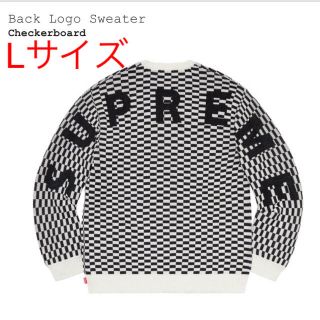 シュプリーム(Supreme)のSupreme Back Logo Sweater Lサイズ(ニット/セーター)