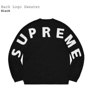 シュプリーム(Supreme)のLサイズ Supreme Back Logo Sweater 新品(ニット/セーター)