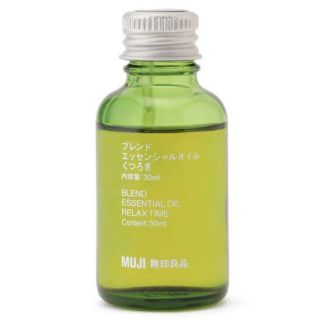 ムジルシリョウヒン(MUJI (無印良品))の無印良品MUJI ブレンドエッセンシャルオイル・くつろぎ 30ml(アロマオイル)