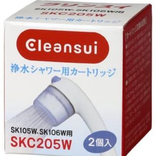 ミツビシケミカル(三菱ケミカル)のクリンスイ 浄水 シャワー 交換 カートリッジ 1個 SKC205W(浄水機)