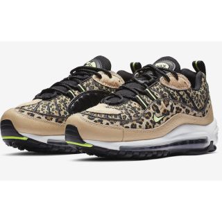 ナイキ(NIKE)のAIR MAX 98 PRM 27.5 LEOPARD(スニーカー)