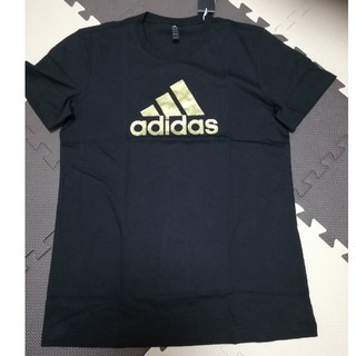 アディダス(adidas)の新品タグつきadidasメンズTシャツ　Lサイズ(Tシャツ/カットソー(半袖/袖なし))