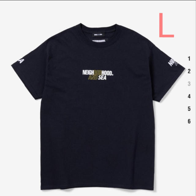 WIND AND SEA NEIGHBORHOOD 黒 XL Tシャツ ne新品