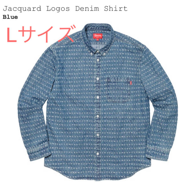 Jacquard Logos Denim Shirt シュプリーム  デニム