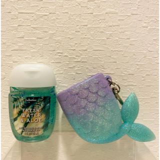 バスアンドボディーワークス(Bath & Body Works)のバス＆ボディーワークスジェル　マーメイドホルダー(アルコールグッズ)