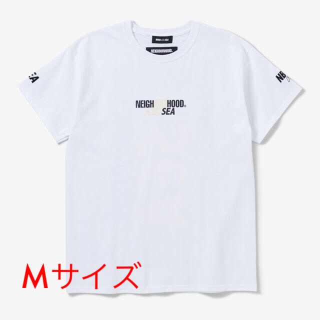 メンズwind and sea × neighborfood tee 白M