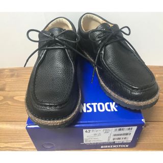 ビルケンシュトック(BIRKENSTOCK)のBIRKENSTOCK ナチュラルレザーシューズ モカシン パサデナ ブラック(スリッポン/モカシン)