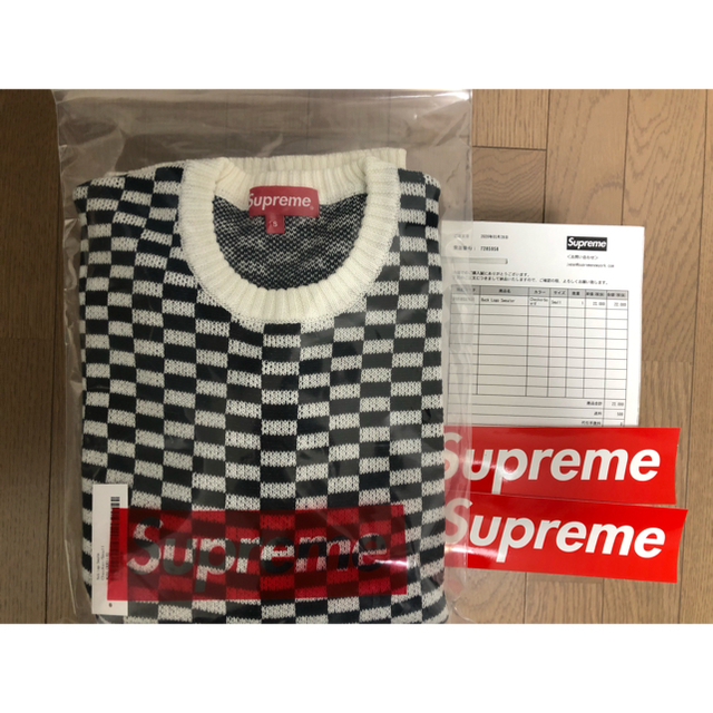 Supreme(シュプリーム)のBack Logo Sweater supreme メンズのトップス(ニット/セーター)の商品写真