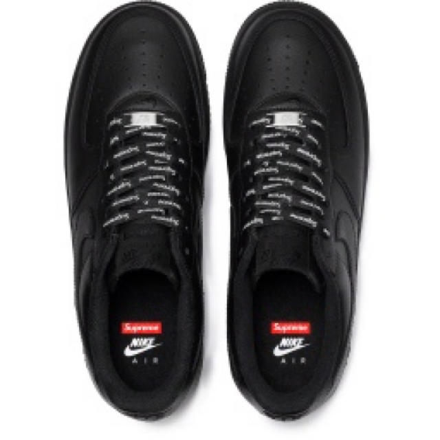 Supreme(シュプリーム)のsupreme×Nike Air Force1 26.0cm US8 Black メンズの靴/シューズ(スニーカー)の商品写真