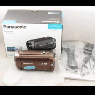 パナソニック(Panasonic)のPanasonic HC-W585M-T ワイプ撮り 手振れ補正(ビデオカメラ)