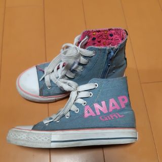 アナップキッズ(ANAP Kids)の【期間限定価格！21.0女の子用洋服】21.0 ANAP GIRL(スニーカー)