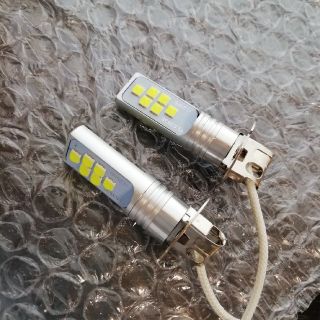 トラック用品 24V 12V 兼用 H3 LED フォグ　ホワイト (トラック・バス用品)