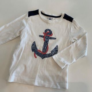 プチバトー(PETIT BATEAU)のプチバトー　petit bateau ロングTシャツ　95cm(Tシャツ/カットソー)