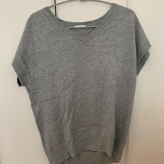 エイチアンドエム(H&M)のh&m 半袖ニット Sサイズ(ニット/セーター)