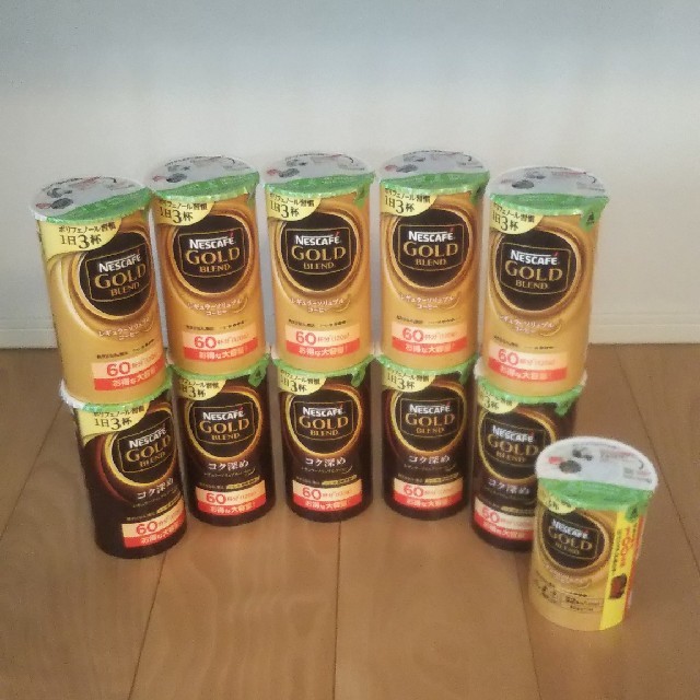 Nestle(ネスレ)のゴールドブレンド エコ＆システムパック 10個セット＆１つサービス 食品/飲料/酒の飲料(コーヒー)の商品写真