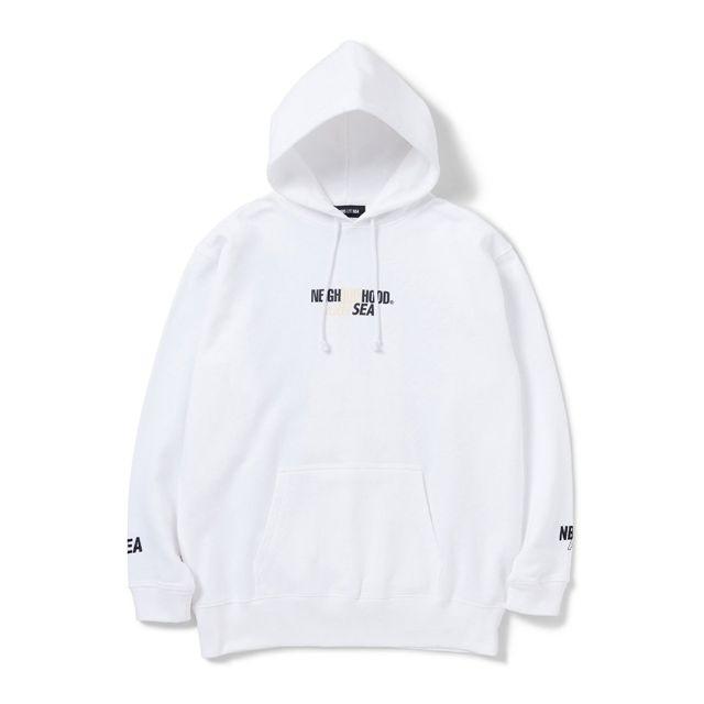 NEIGHBORHOOD(ネイバーフッド)のNEIGHBORHOOD×WIND AND SEA / C-HOODED M メンズのトップス(パーカー)の商品写真