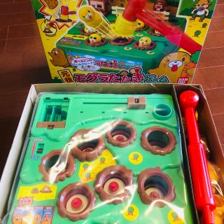 バンダイ(BANDAI)の元祖モグラたたきゲーム　未使用美品(その他)