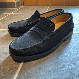 トッズ(TOD'S)のトッズ Tod’s スエード スウェード ローファー スリッポン 7.5(スリッポン/モカシン)