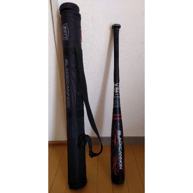 ZETT(ゼット)の軟式少年野球用バット　ゼット　ブラックキャノン スポーツ/アウトドアの野球(バット)の商品写真