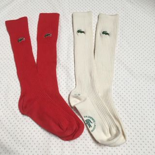 ラコステ(LACOSTE)のLACOSTE ハイソックス2足(ソックス)