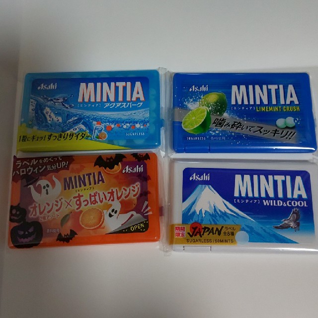 アサヒ(アサヒ)のミンティア 食品/飲料/酒の食品(菓子/デザート)の商品写真