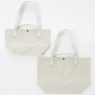 ムジルシリョウヒン(MUJI (無印良品))の無印良品 ポリエチレンシート トートバッグ ライトベージュ(トートバッグ)