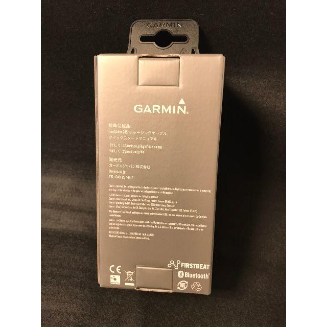 GARMIN(ガーミン)の【新品未使用】ガーミン ForeAthlete 245 ガーミン正規品 スマホ/家電/カメラのスマートフォン/携帯電話(その他)の商品写真