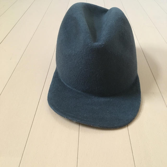 LE CIEL BLEU(ルシェルブルー)の新品未使用 難ありLE CIEL BLEU 中折れ 帽子 レディースの帽子(ハット)の商品写真