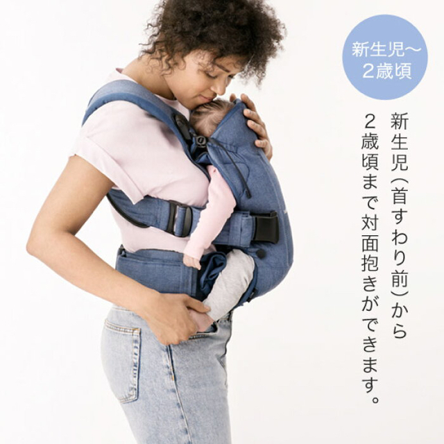 BABYBJORN(ベビービョルン)の【プララ様専用】ベビービヨルン One Kai Air 説明書・保証書付き キッズ/ベビー/マタニティの外出/移動用品(抱っこひも/おんぶひも)の商品写真