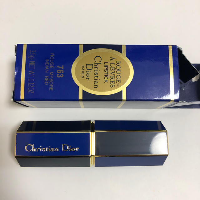 Christian Dior(クリスチャンディオール)のクリスチャンディオール リップスティック口紅 763 インディアン レッド コスメ/美容のベースメイク/化粧品(口紅)の商品写真