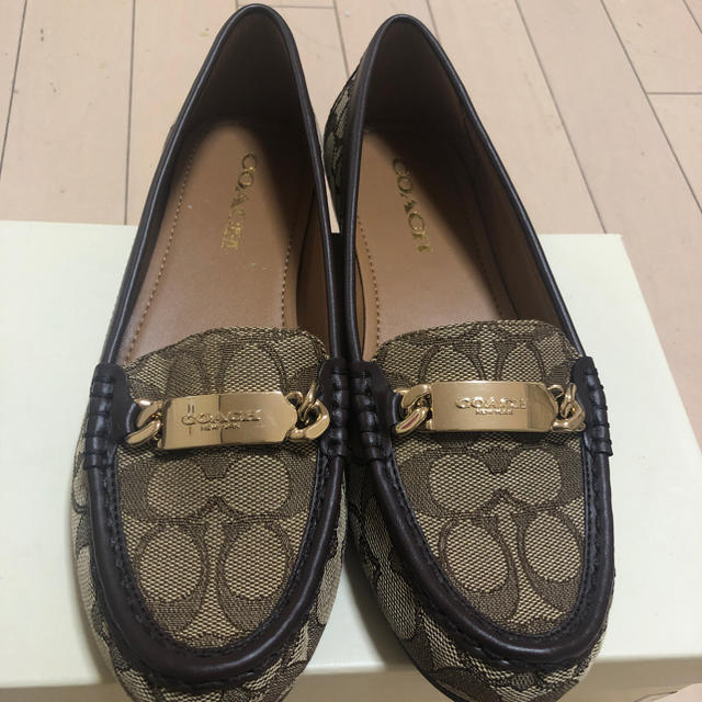 COACH - 新品未使用 コーチcoach 総シグネチャーロゴ プレートつき