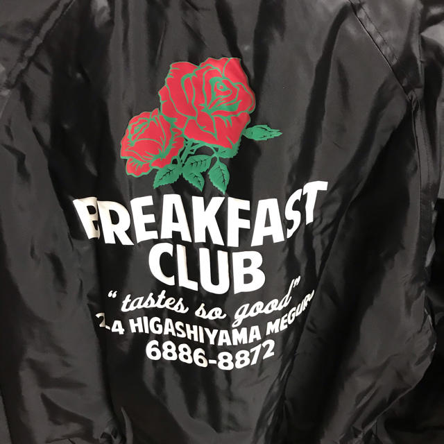 美品・即完売アイテム Breakfast Club コーチジャケット 美品・即完売アイテム Breakfast Club コーチジャケット