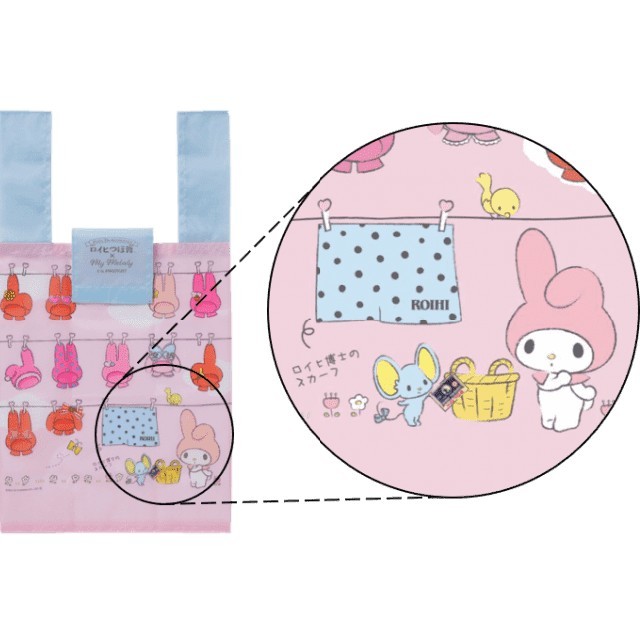 マイメロディ(マイメロディ)のマイメロディ　エコバッグ　ロイヒつぼ膏　マイメロ レディースのバッグ(エコバッグ)の商品写真
