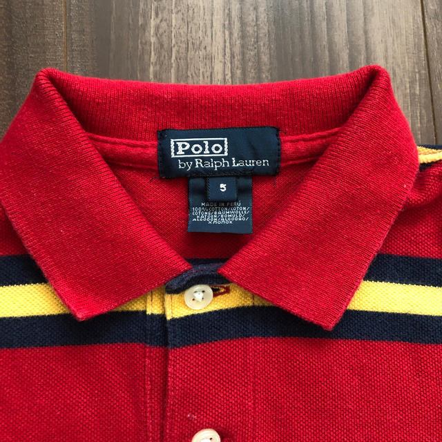 POLO RALPH LAUREN(ポロラルフローレン)のポロシャツ キッズ/ベビー/マタニティのキッズ服男の子用(90cm~)(Tシャツ/カットソー)の商品写真