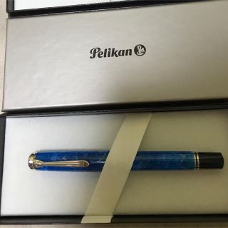 ペリカン(Pelikan)のペリカン万年筆 スーベレーンM805 2016年限定 ヴァイブラントブルー(ペン/マーカー)